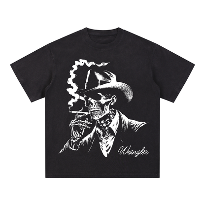 "SKULL" Style Short - Sleeve T-Shirt