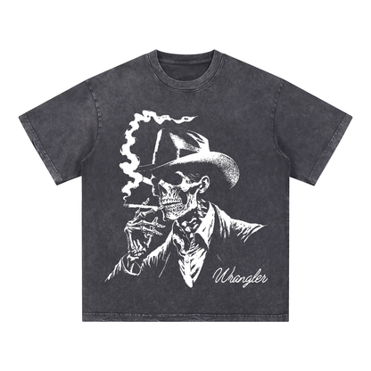 "SKULL" Style Short - Sleeve T-Shirt