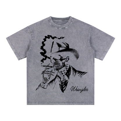 "SKULL" Style Short - Sleeve T-Shirt