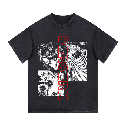 "SKULL" Style Short - Sleeve T-Shirt