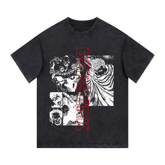 "SKULL" Style Short - Sleeve T-Shirt