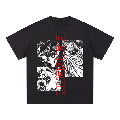 "SKULL" Style Short - Sleeve T-Shirt