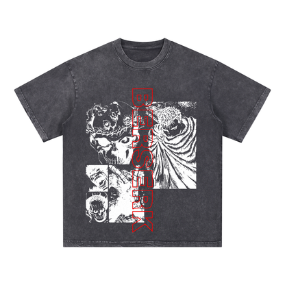"SKULL" Style Short - Sleeve T-Shirt