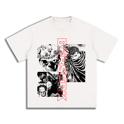 "SKULL" Style Short - Sleeve T-Shirt