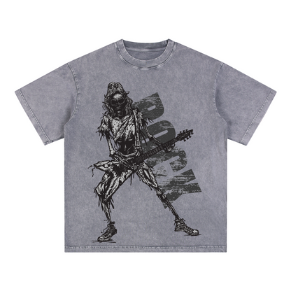 "SKULL" Style Short - Sleeve T-Shirt
