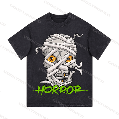 "SKULL" Style Short-Sleeved T-Shirt