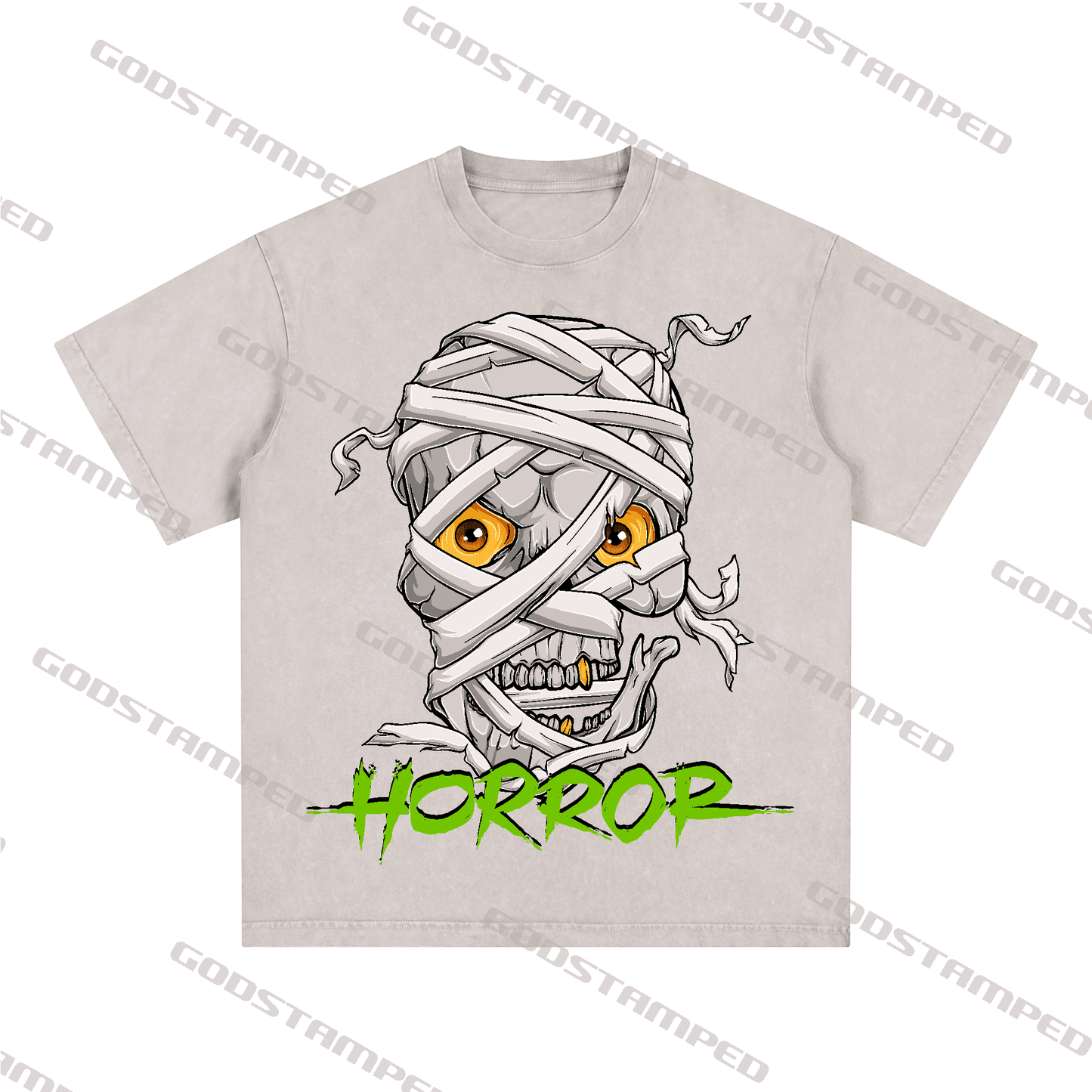 "SKULL" Style Short-Sleeved T-Shirt