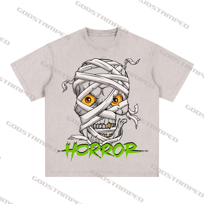 "SKULL" Style Short-Sleeved T-Shirt