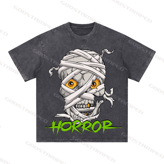 "SKULL" Style Short-Sleeved T-Shirt