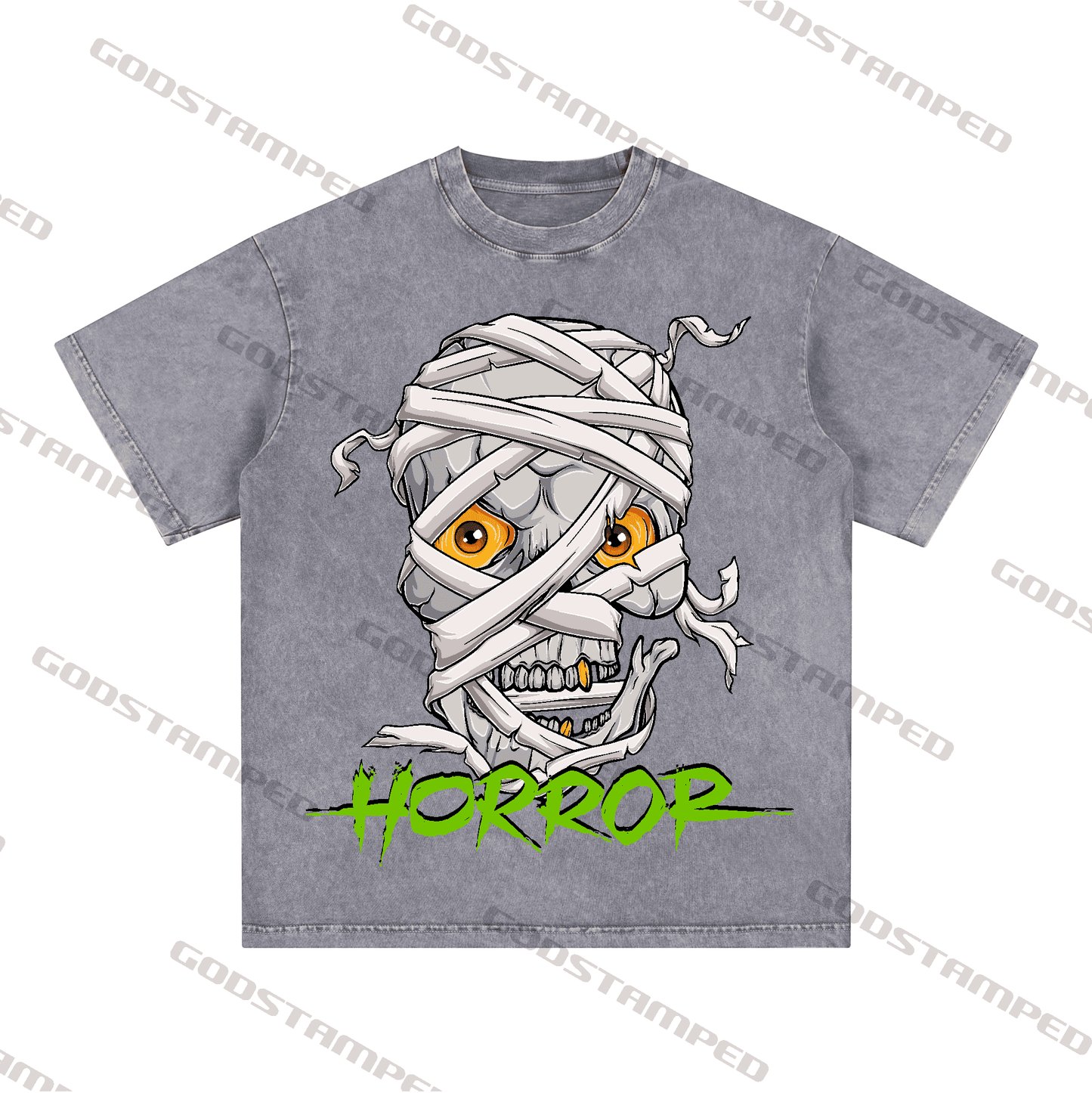 "SKULL" Style Short-Sleeved T-Shirt