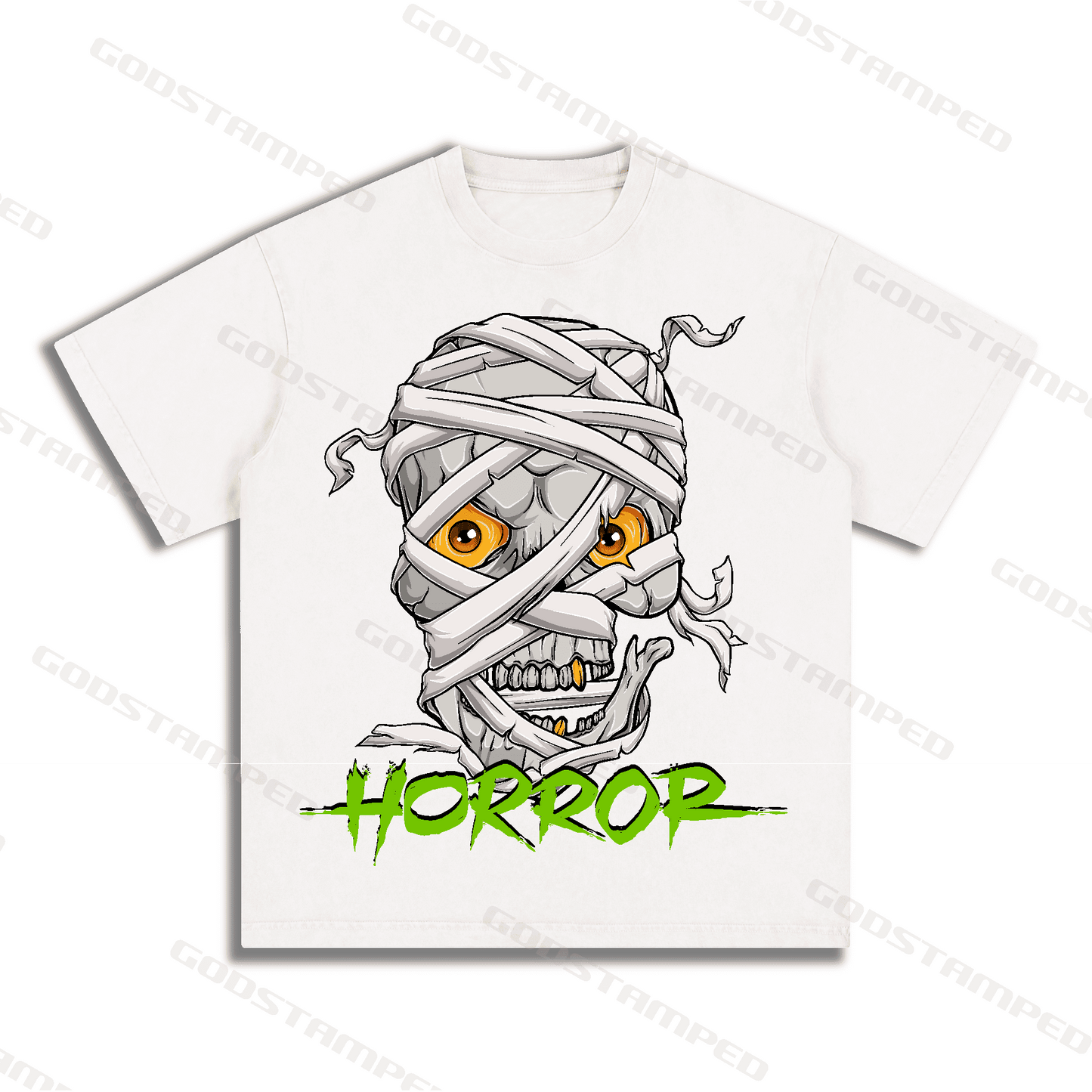 "SKULL" Style Short-Sleeved T-Shirt