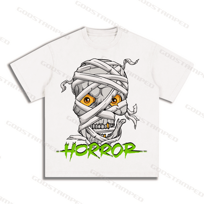 "SKULL" Style Short-Sleeved T-Shirt