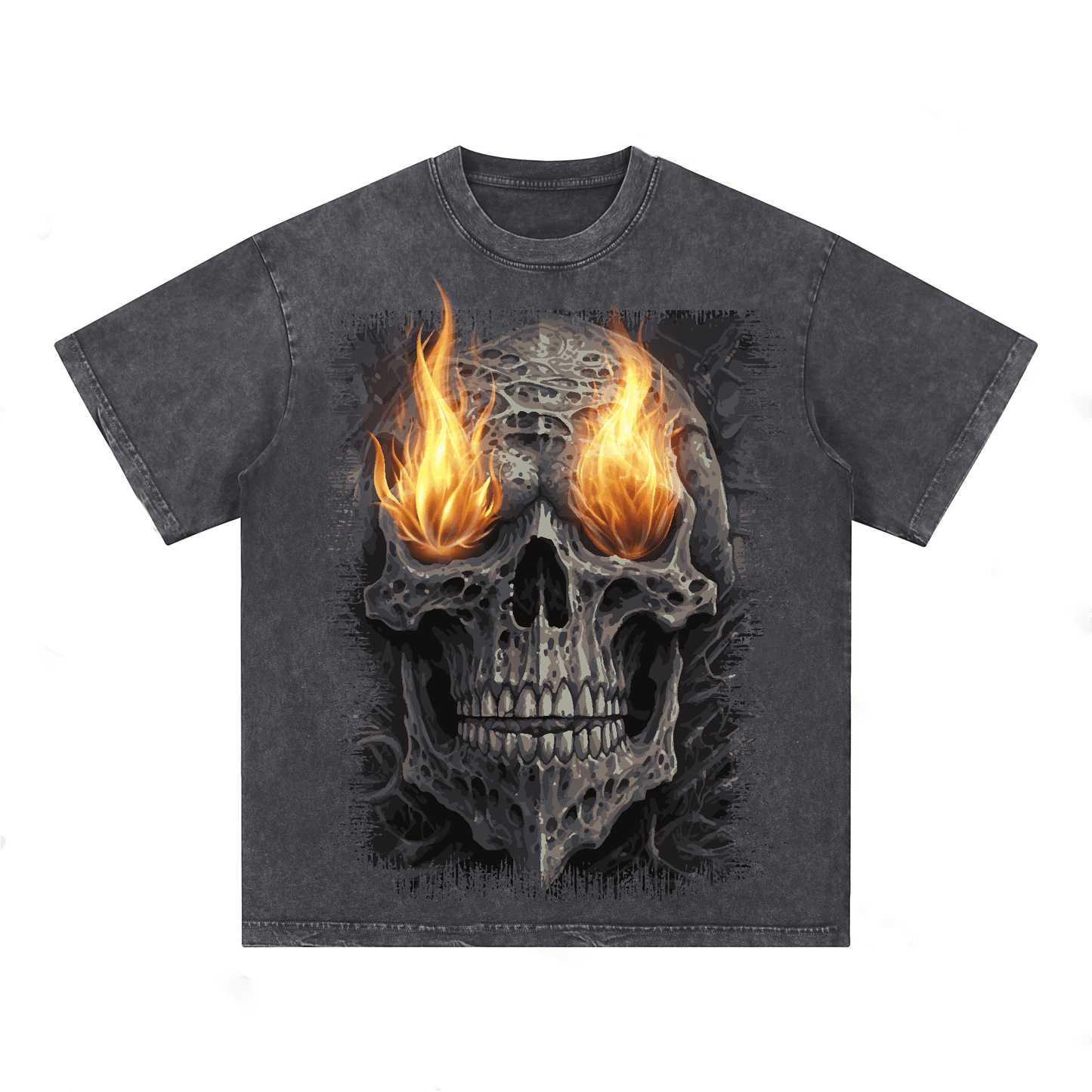 "SKULL" Style Short-Sleeved T-Shirt