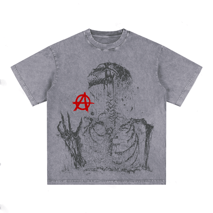 "SKULL" Style Short-Sleeved T-Shirt