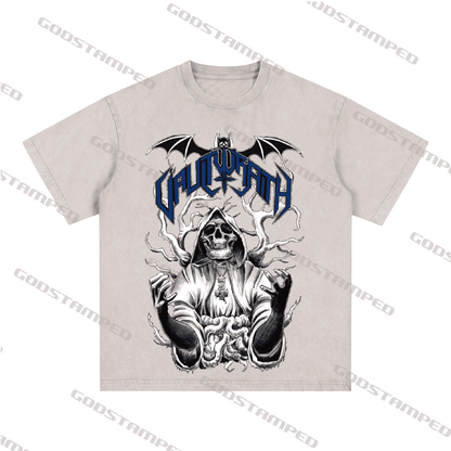 "SKULL" Style Short-Sleeved T-Shirt