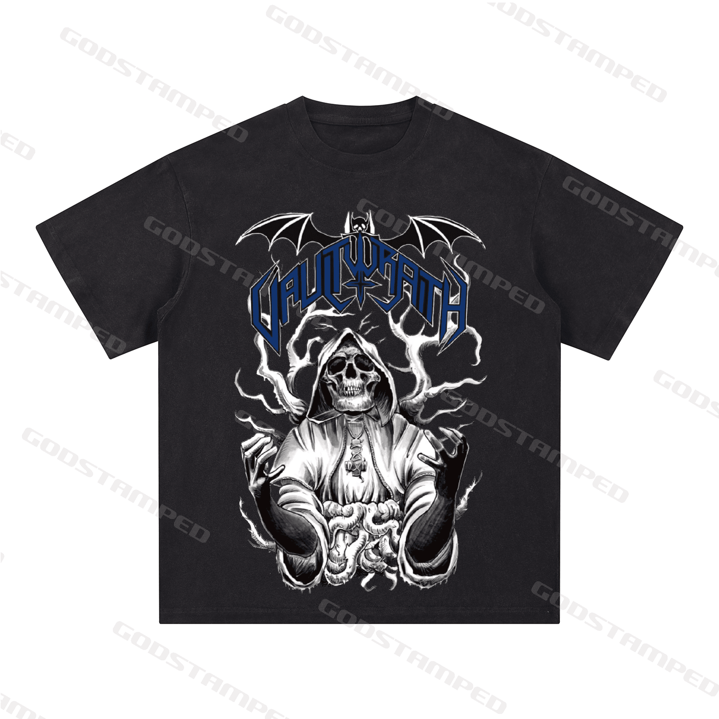 "SKULL" Style Short-Sleeved T-Shirt