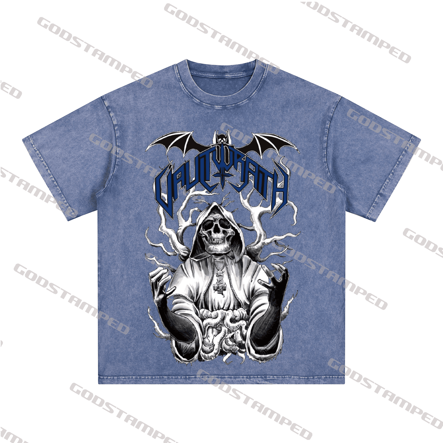 "SKULL" Style Short-Sleeved T-Shirt