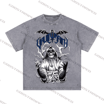 "SKULL" Style Short-Sleeved T-Shirt