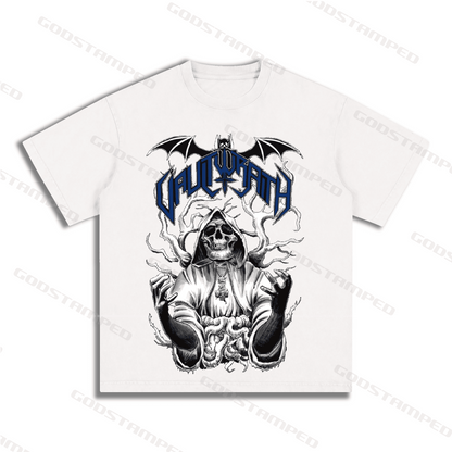 "SKULL" Style Short-Sleeved T-Shirt
