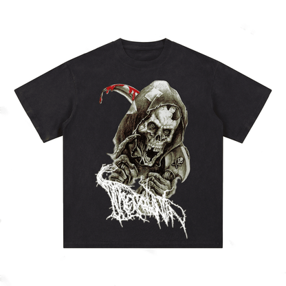 "SKULL" Style Short-Sleeved T-Shirt