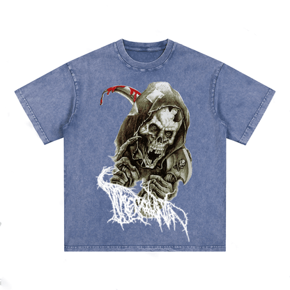 "SKULL" Style Short-Sleeved T-Shirt