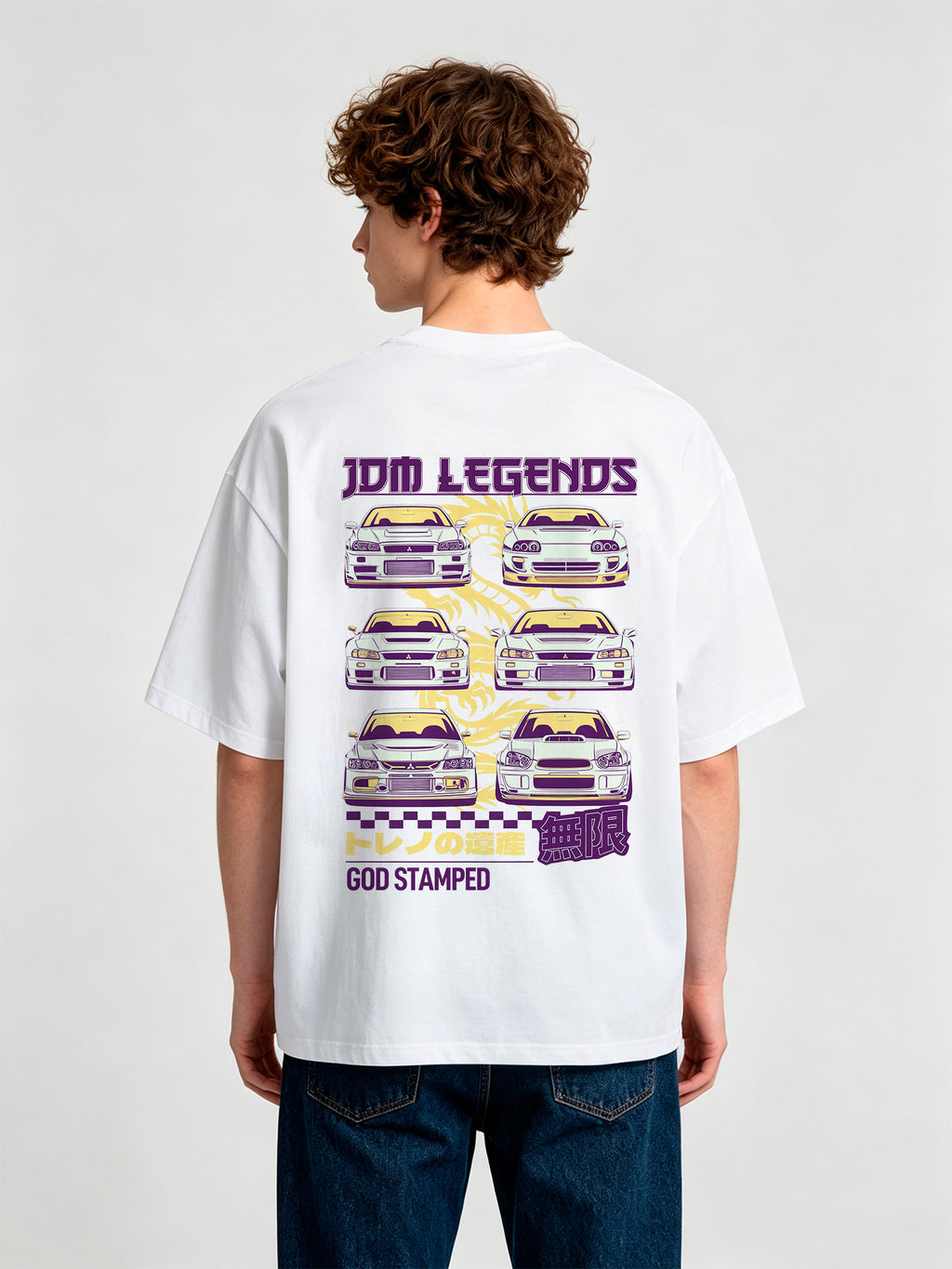 JDM Legends Graphic T-Shirt - Japanese Streetwear Car Tee