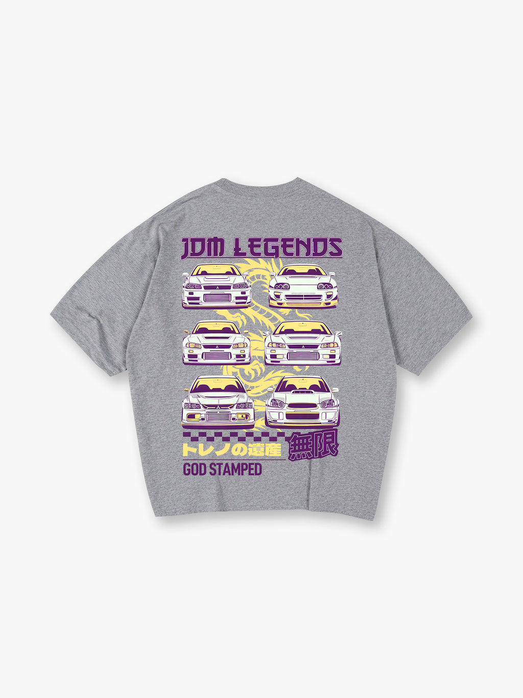 JDM Legends Graphic T-Shirt - Japanese Streetwear Car Tee
