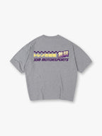 Retro print T-shirt, Japanese street style T-shirt