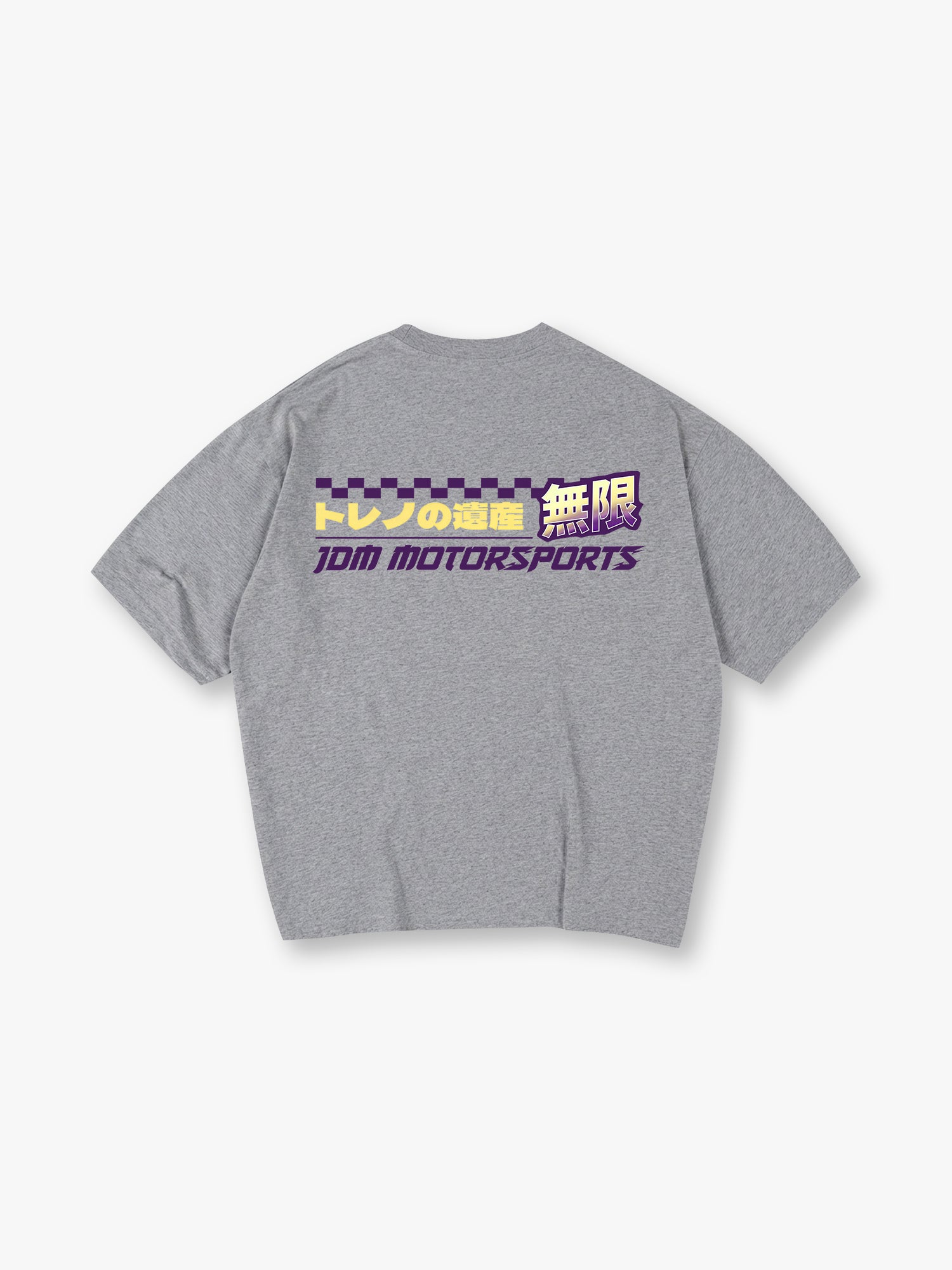 Retro print T-shirt, Japanese street style T-shirt
