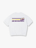Retro print T-shirt, Japanese street style T-shirt