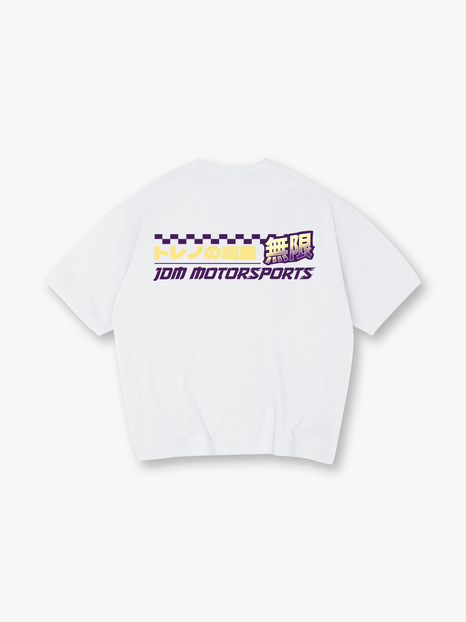 Retro print T-shirt, Japanese street style T-shirt