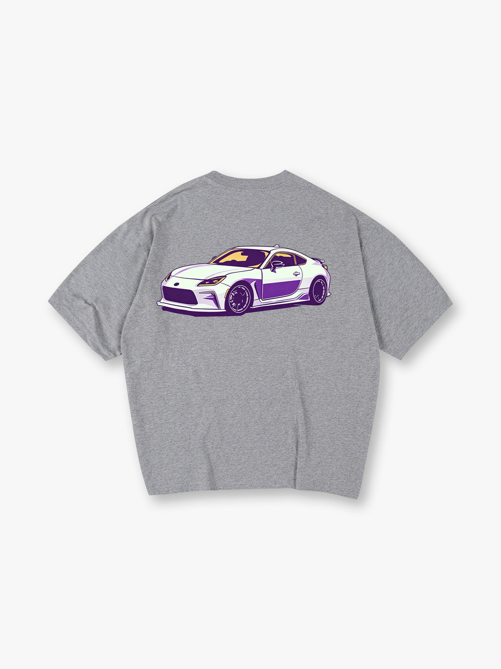 JDM Legends Japanese Modified Car Graphic T-Shirt, Drift Racing Street Style Short-Sleeve T-Shirt