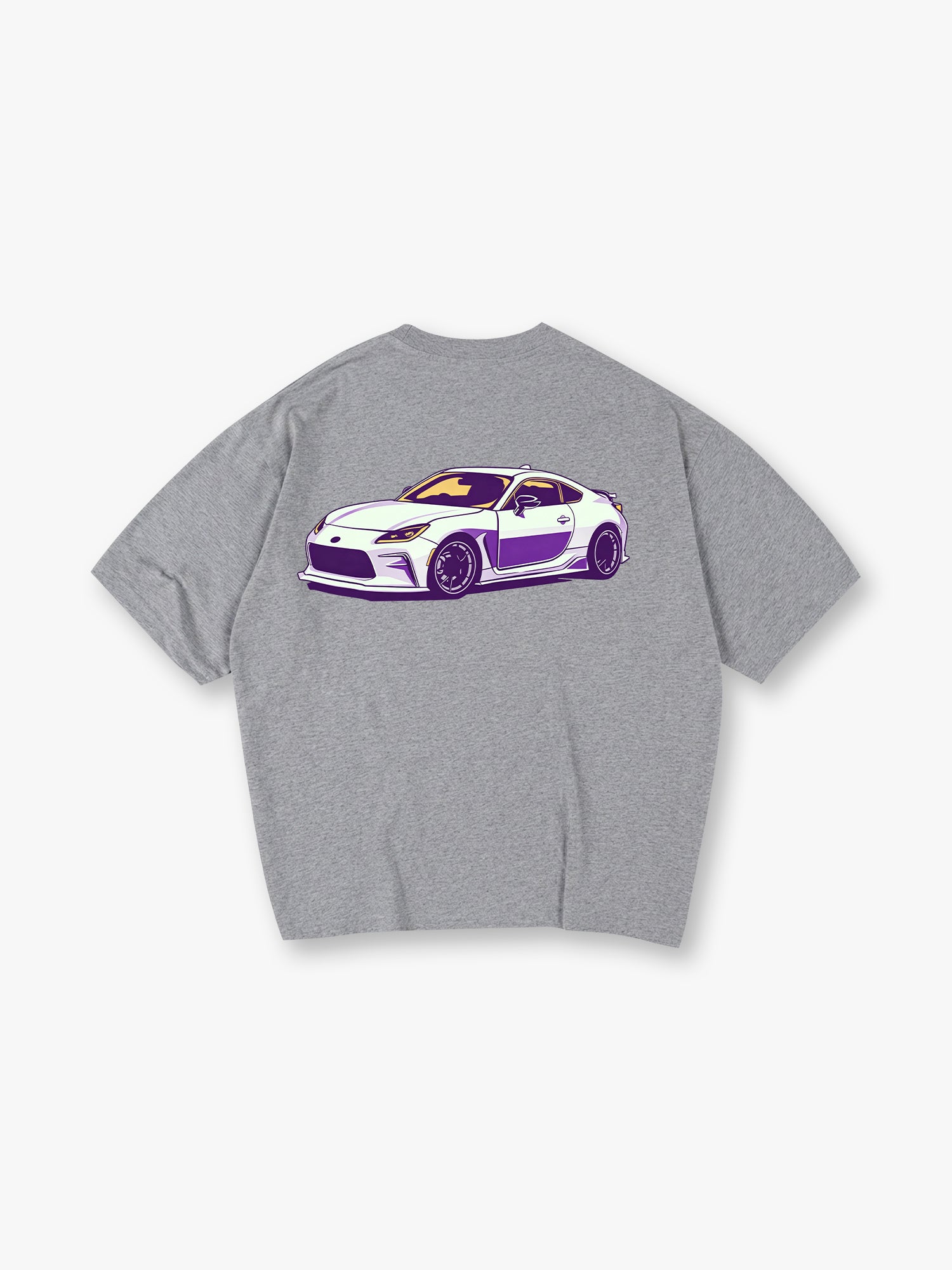 JDM Legends Japanese Modified Car Graphic T-Shirt, Drift Racing Street Style Short-Sleeve T-Shirt