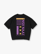 NSX NA1 JDM Text Barcode Back Print T-Shirt Automotive Streetwear Graphic Tee