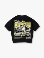 JDM Coupe Back Print T-Shirt Japanese Street Scene Automotive Graphic Streetwear Tee