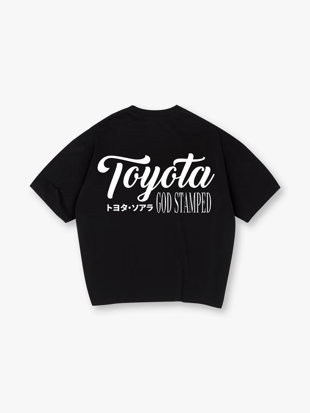 JDM Soarer Letter Back Print T-Shirt Japanese Automotive Streetwear Graphic Tee