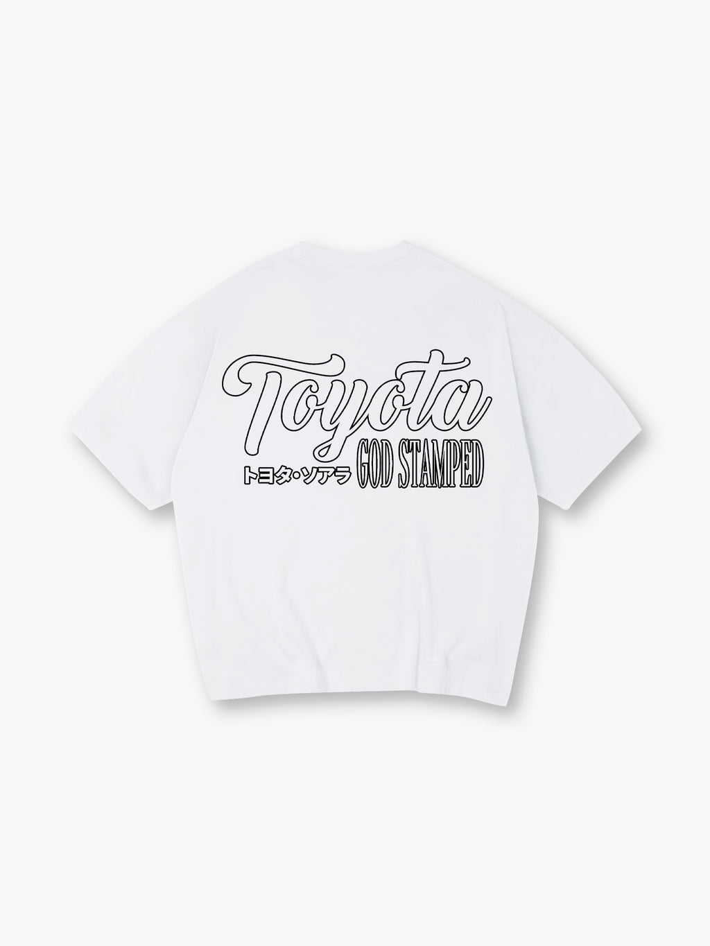 JDM Soarer Letter Back Print T-Shirt Japanese Automotive Streetwear Graphic Tee