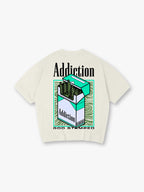 Cigarette Box Back Print T-Shirt JDM Car Tuning Graphic Short Sleeve Tee