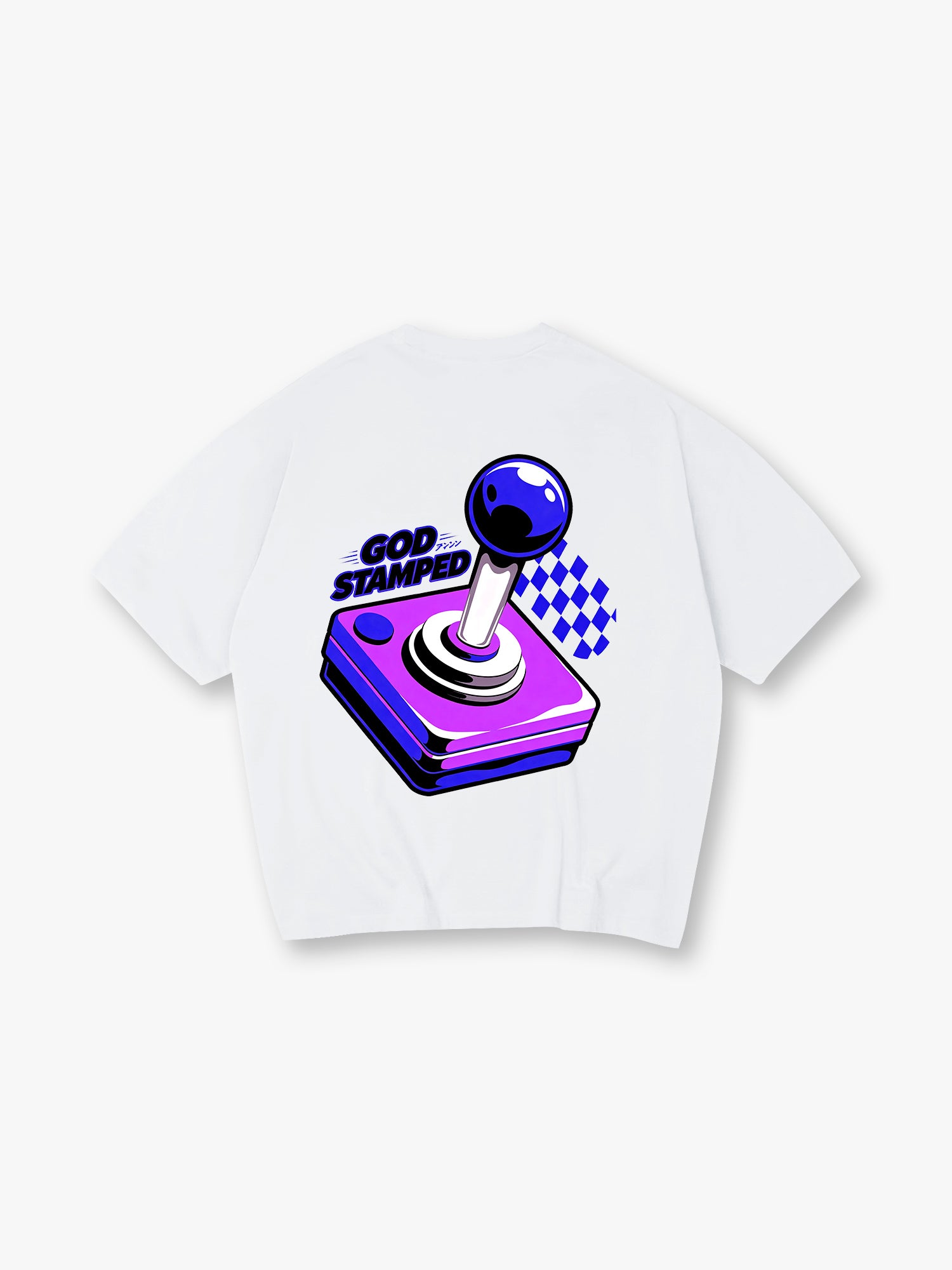 Vintage Game Controller Graphic Short Sleeve Tee Classic Gaming Streetwear Cotton Top