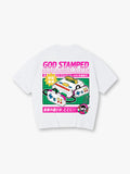 1987 Game Console Japanese Back Print T-Shirt Vintage 80s Arcade Gaming Graphic Short Sleeve Tee Nostalgic Streetwear Cotton Top