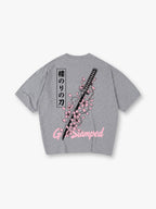 「TELL ME ABOUT IT」スタイルの半袖Tシャツ