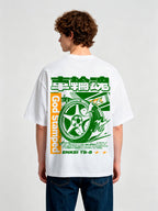 「TELL ME ABOUT IT」スタイルの半袖Tシャツ