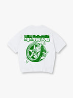 「TELL ME ABOUT IT」スタイルの半袖Tシャツ