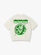 「TELL ME ABOUT IT」スタイルの半袖Tシャツ