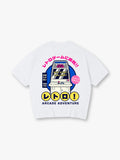 「TELL ME ABOUT IT」スタイルの半袖Tシャツ