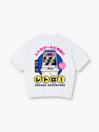 「TELL ME ABOUT IT」スタイルの半袖Tシャツ
