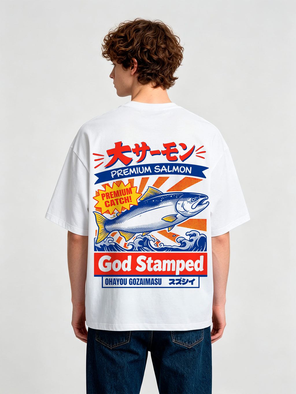 「TELL ME ABOUT IT」スタイルの半袖Tシャツ