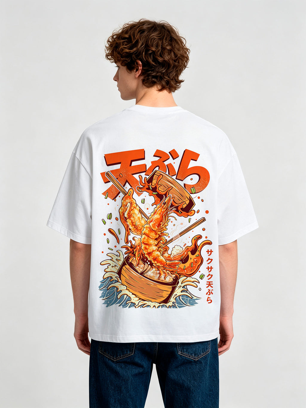 「TELL ME ABOUT IT」スタイルの半袖Tシャツ