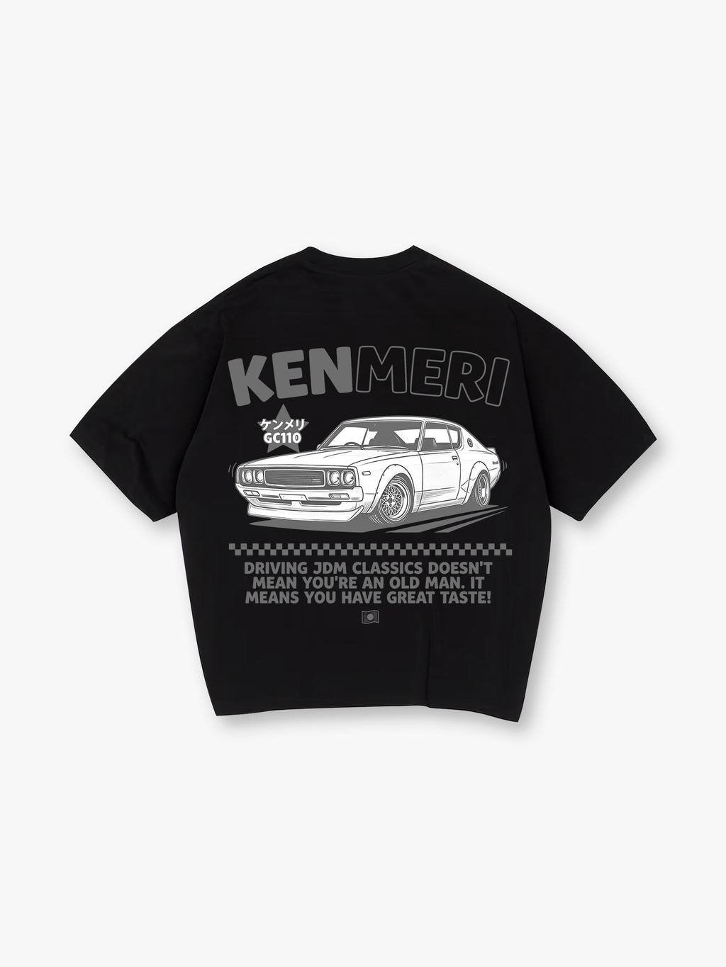 「TELL ME ABOUT IT」スタイルの半袖Tシャツ