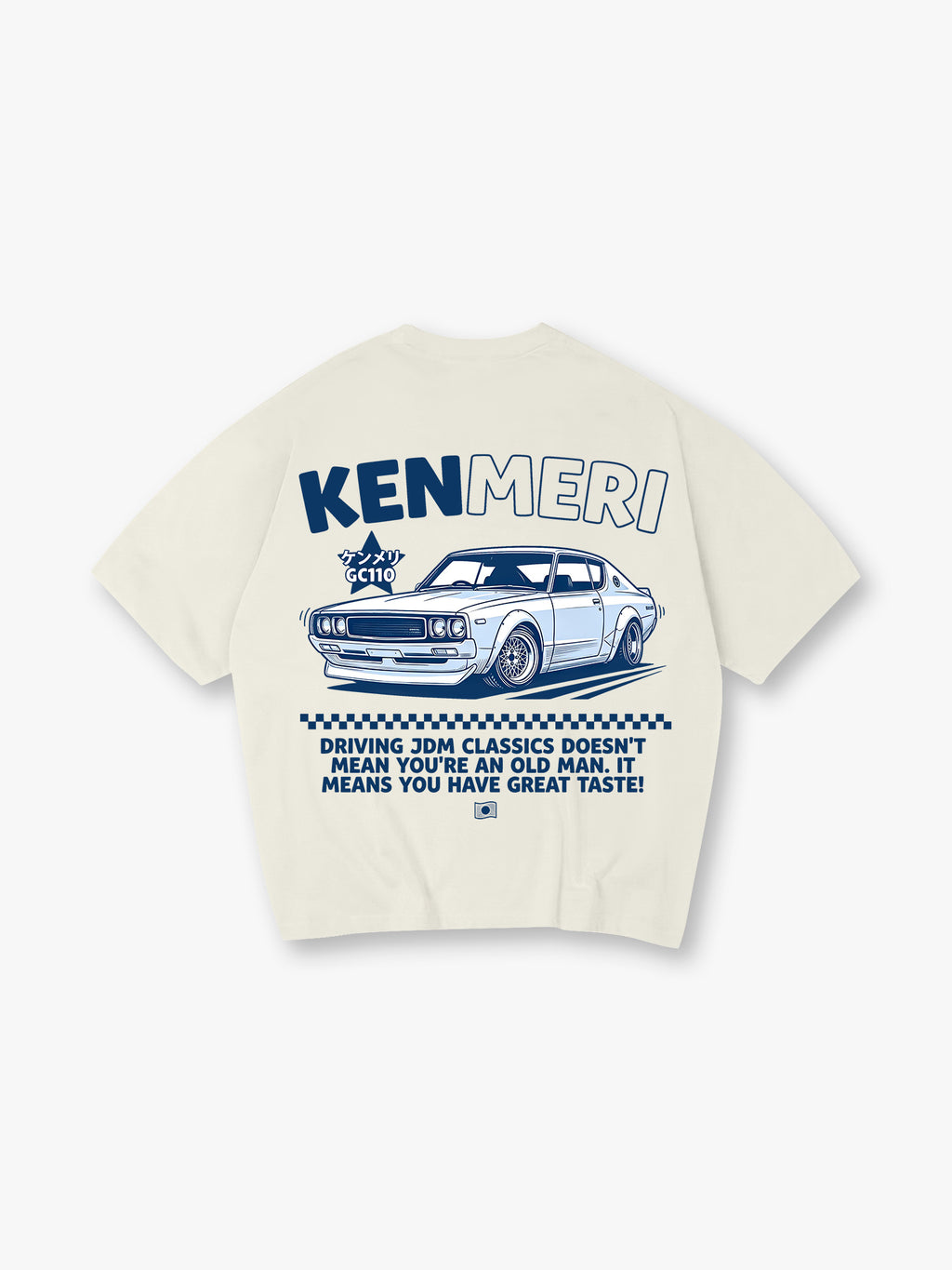 「TELL ME ABOUT IT」スタイルの半袖Tシャツ